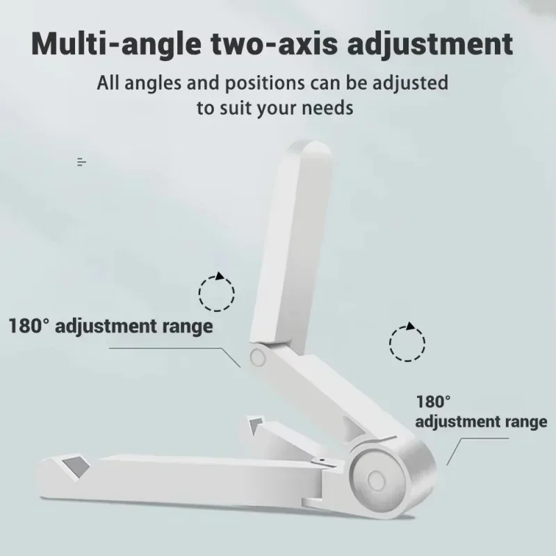 Multifunctional Foldable Portable Tablet And Mobile Phone Holder Triangular Mobile Phone Holder Desktop Storage Rack
