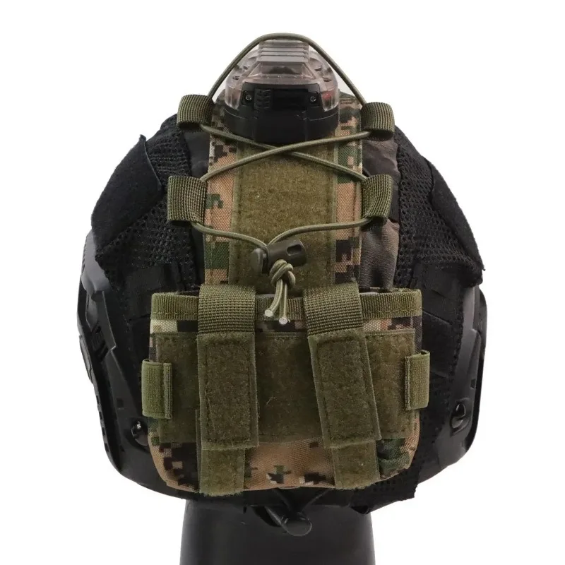 Battery Pouch Tactical Helmet MK1 Counterweight Pouch Helmet NVG Battery Pack Balance Weight Bag Helmets Accessories