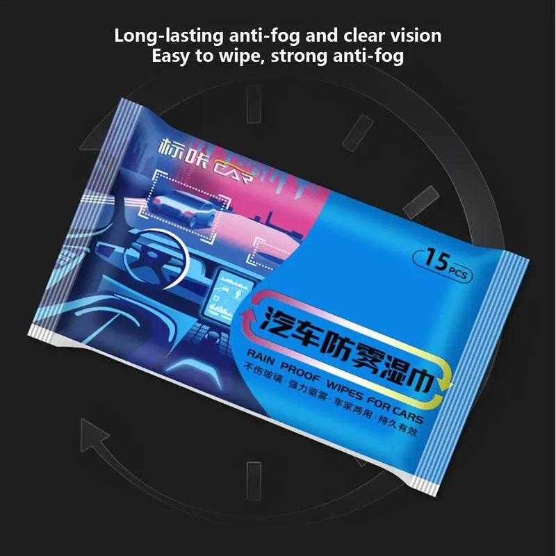 Lens Wipes For Eyeglasses Rain-Proof Cloth For Glasses Car Accessories For Glasses Car Rearview Mirror SUV Rv Truck Auto Camera