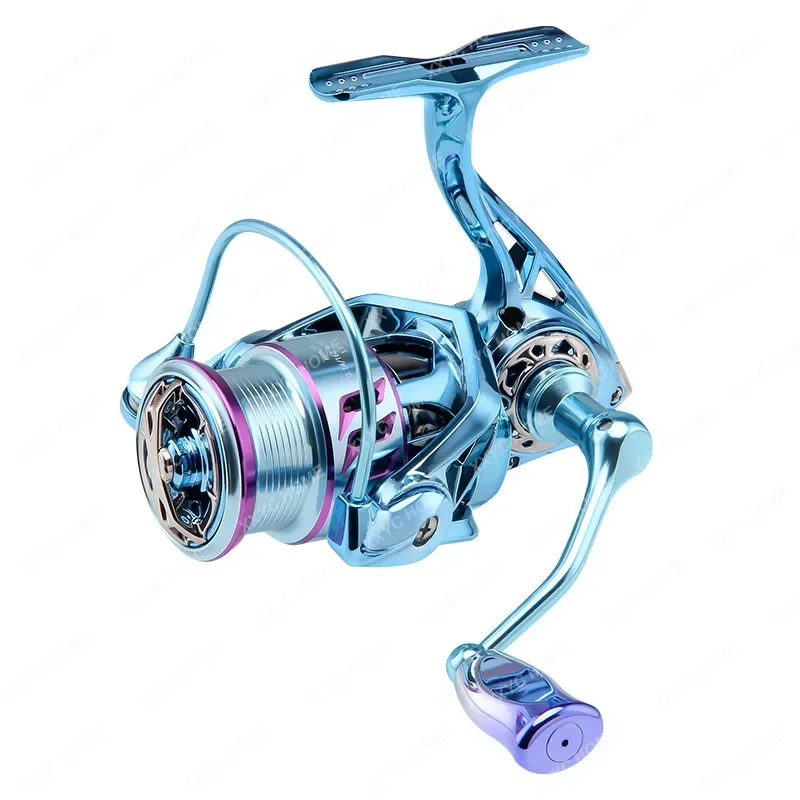 

Luya Microobject Spinning Wheel Shallow Line Cup 5.2:1 Fishing Wheel Electroplating Sea Fishing 2023 New Product