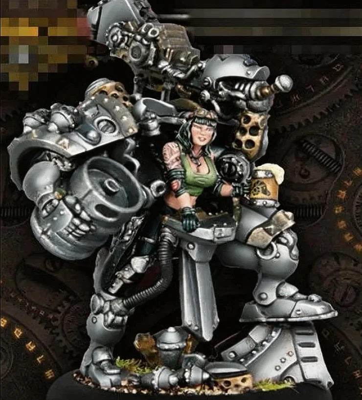 

50mm Resin Soldier model kits colorless and self-assembled A-2148