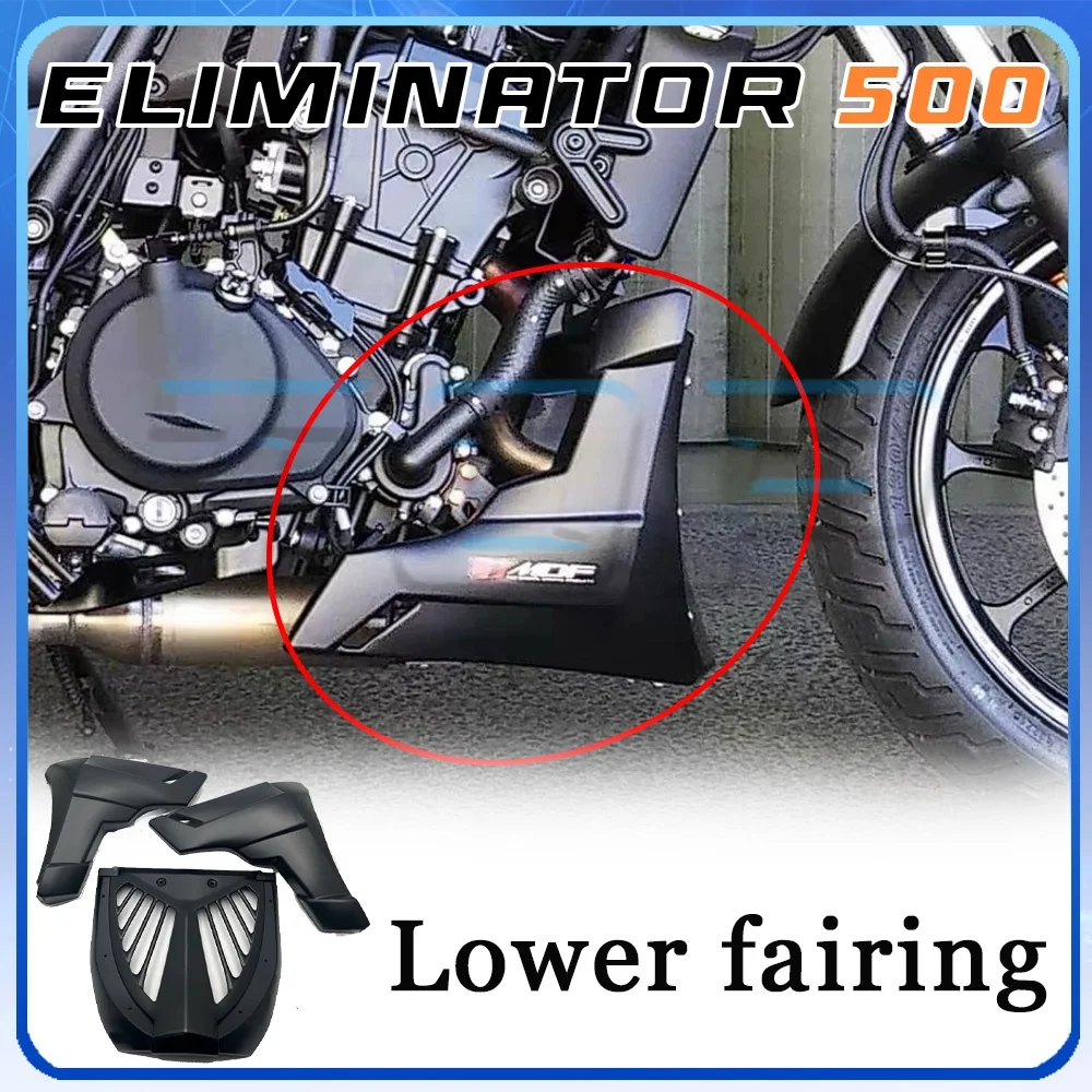 

Защита днища двигателя ELIMINATOR 500, полноразмерный нижний обтекатель 500 Eliminator, ELIMINATOR 500, Eliminator500