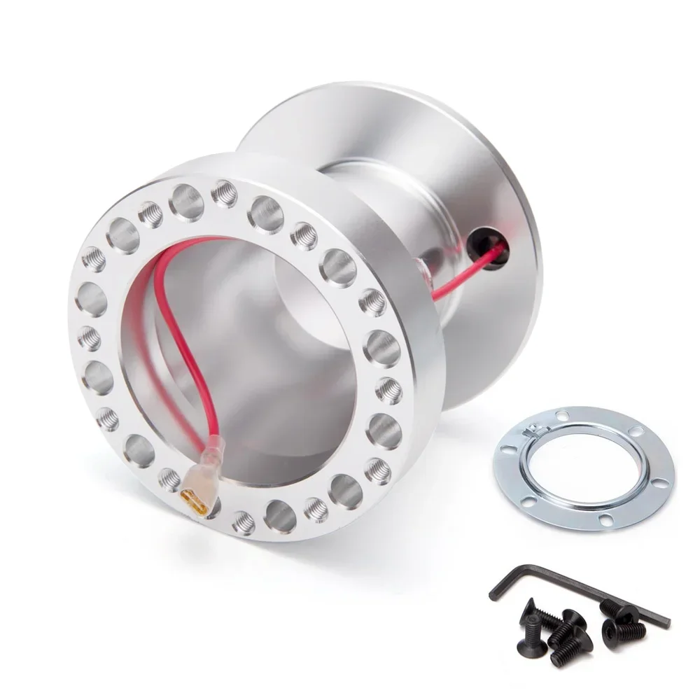 6 Hole Racing Steering Wheel Hub Adapter Boss Kit For Nissan Sunny 83-86 For Cefiro 83-88 Car Aluminum Hub Boss Kit Accessories