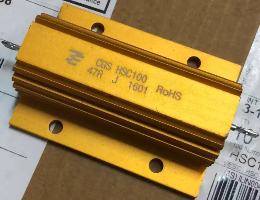 

1PCS/LOT TE CGS HSC100 47R J 100W 47R 5%