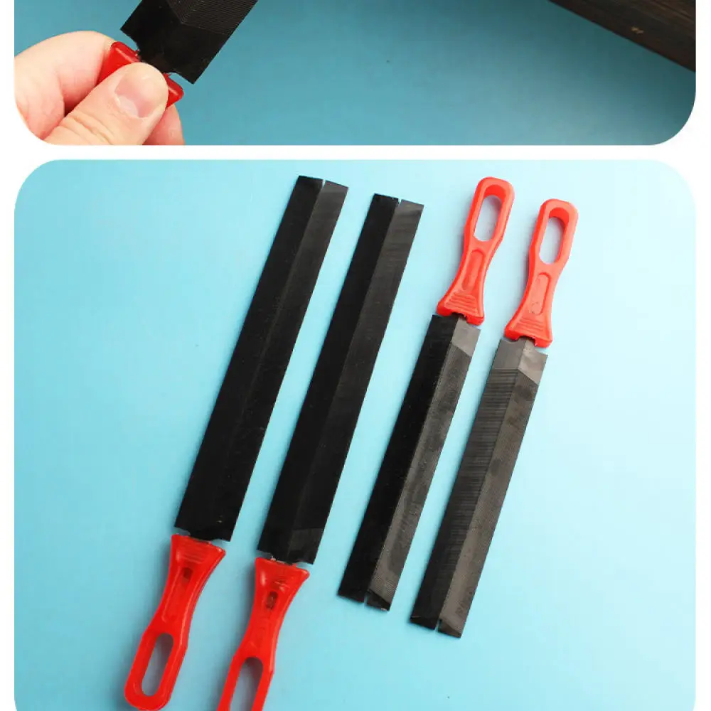 Professional Woodworking Saw File Diamond Triangle Rasp For Manual Saw Blade Edge Grinding Repairing High Hardness Tool