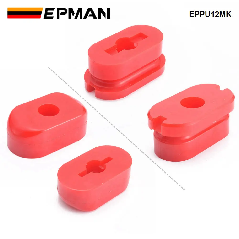 EPMAN Polyurethane Front Engine Mount Dog Bone Bushing Fit for VW Golf Jetta MK4 For Audi A3 A4 86-13 Engine Motor EPPU12MK