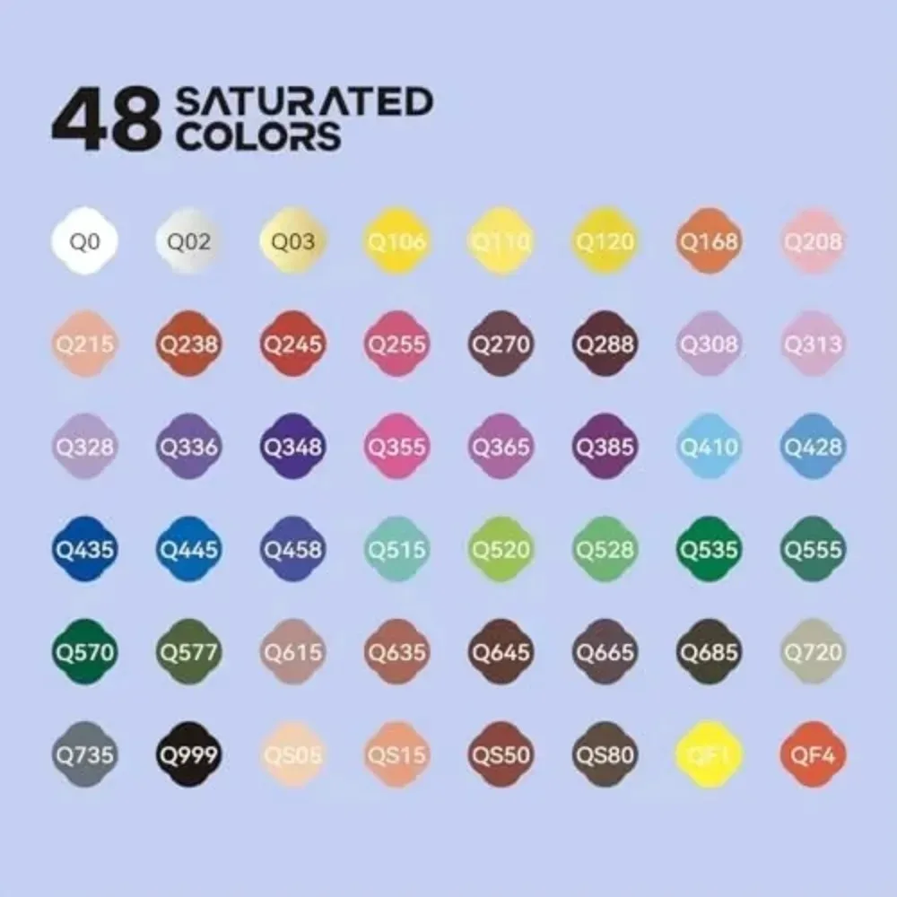 

Набор акриловых маркеров Arrtx 48/72 цвета, 3 мм, средний наконечник, нетоксичные, на водной основе, быстросохнущие, для рисования на камнях и дереве