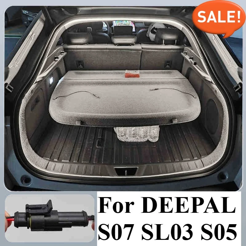 

Trunk Light Ambient Lighting with Glowing Welcome Lights - Plug-and-Play Installation Decorative Lamps For DEEPAL S07 SL03 S05