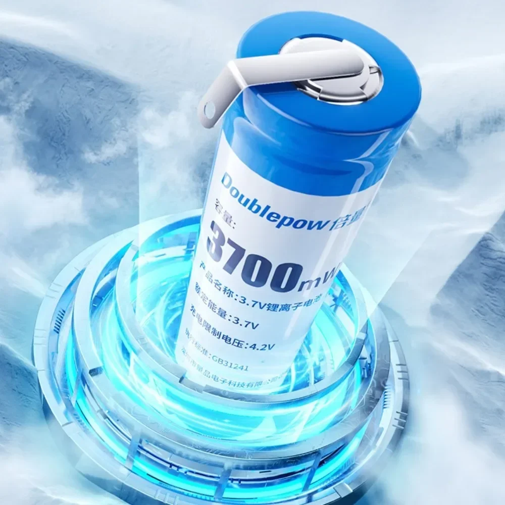 14500 Batteria 3.7V 3700mWh Batteria al litio ricaricabile con linguette a saldare per rasoio Altoparlante dron Aspirapolvere Microfono Mouse