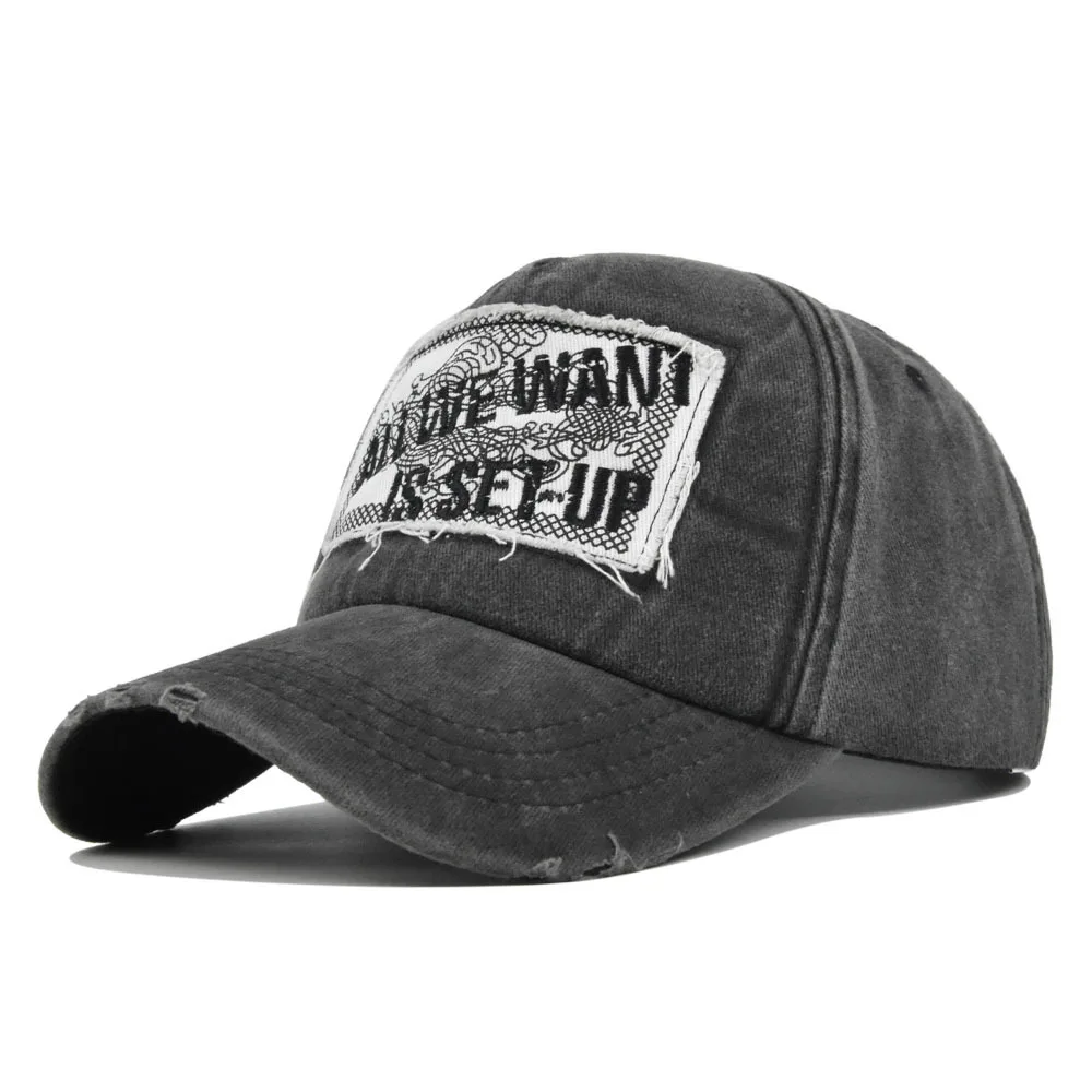 

Washed Cotton Golf Dad Hat ALL 3D Baseball Patch Embroidered Outdoor Headwear Washed Vintage Trucker Hat