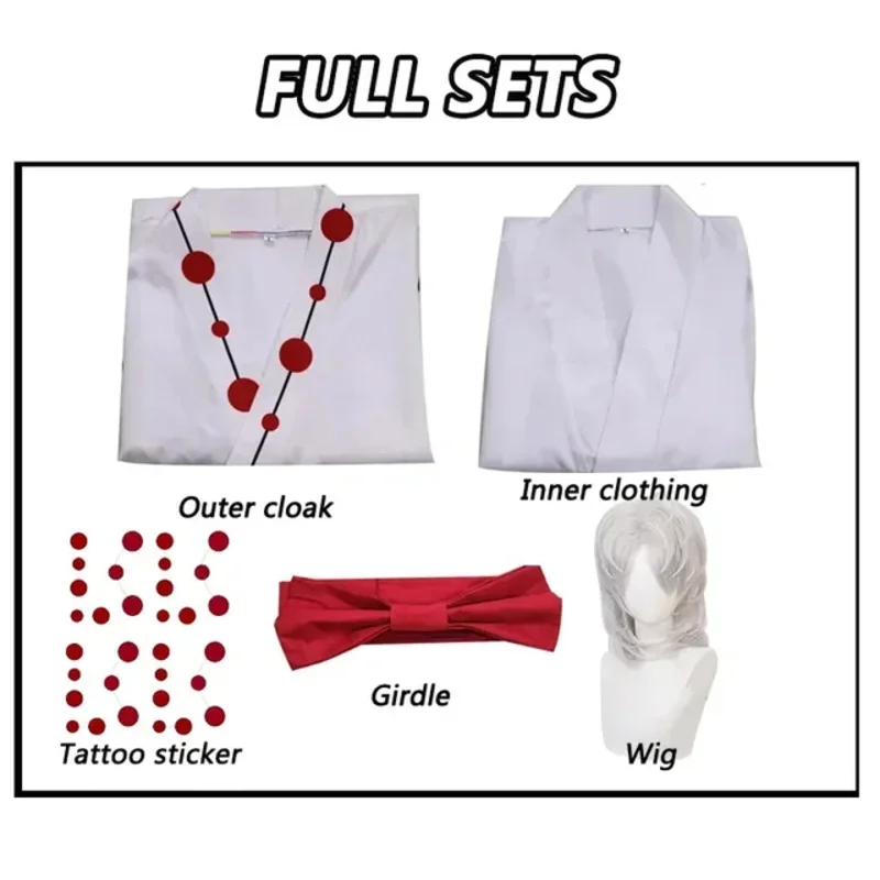 Rui cosplay anime demon slayer aranha oni ayaki rui cosplay traje peruca tatuagem adesivo quimono trajes de halloween para mulheres