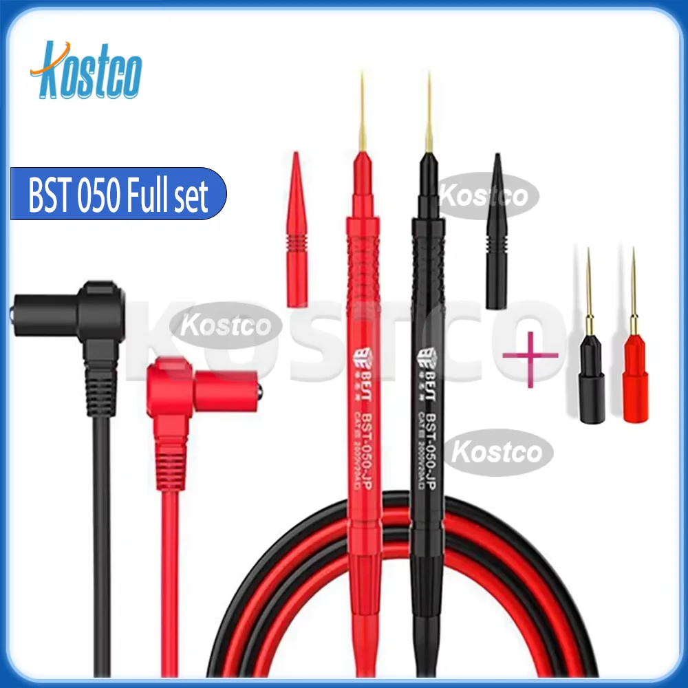 BST 050 JP Test Lead Pen For Digital Multimeter Pens Replaceable Probes Superconducting Probes For Precise Measurements