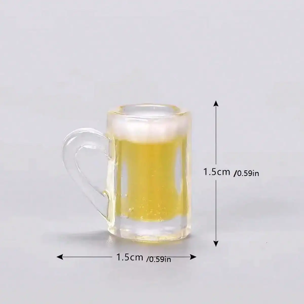 5/10 pièces Miniature 1:12 échelle jouet cuisine bière tasses à boire tasse accessoire boisson modèle jouet tasse à vin jouet maison de poupée décor
