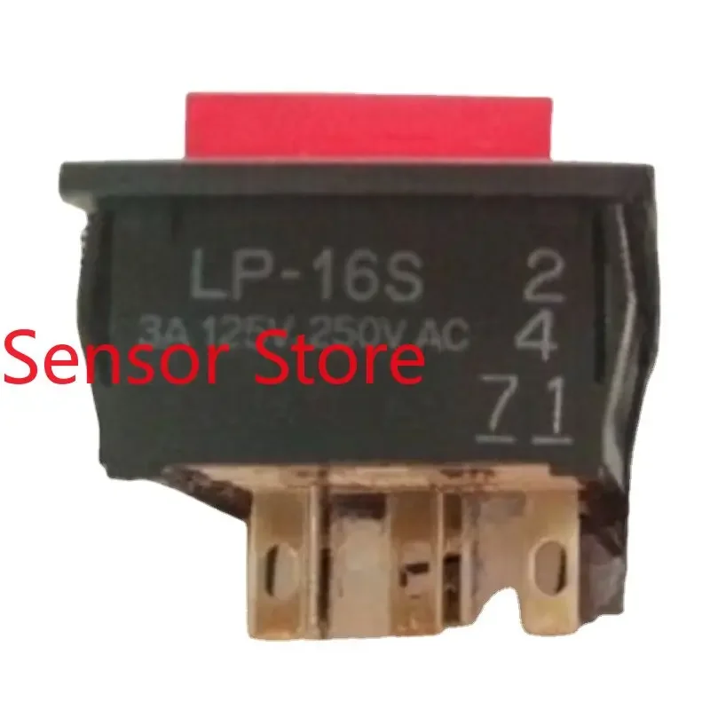 

10PCS LP-16S Light Touch Switch 17.5*17.5*12.5 With Button Red