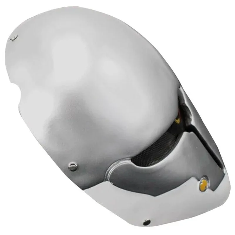 2025 Grey Machine Fox Mask Halloween Mask Christmas Masquerade Party Party Resin Mask Fox Mask Anime Mask Cosplay Grey Fox Masks