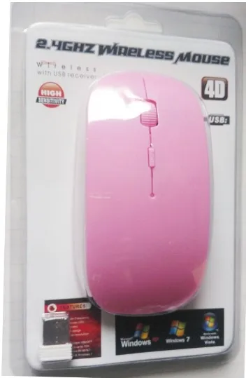 2022 Factory supply New ultra-thin minnie mickey Air wireless mouse 2.4G spot one batch