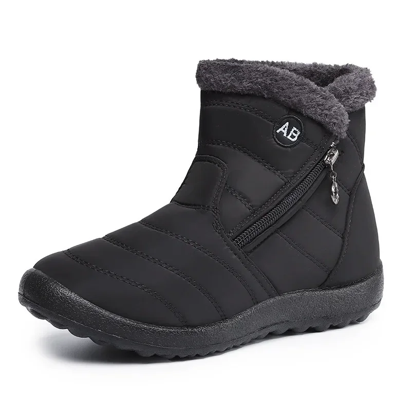 2024 New Cotton Shoes for Men and Women with Thick Velvet and Warm Short Boots, Casual Versatile Cotton Boots, Snow Boots