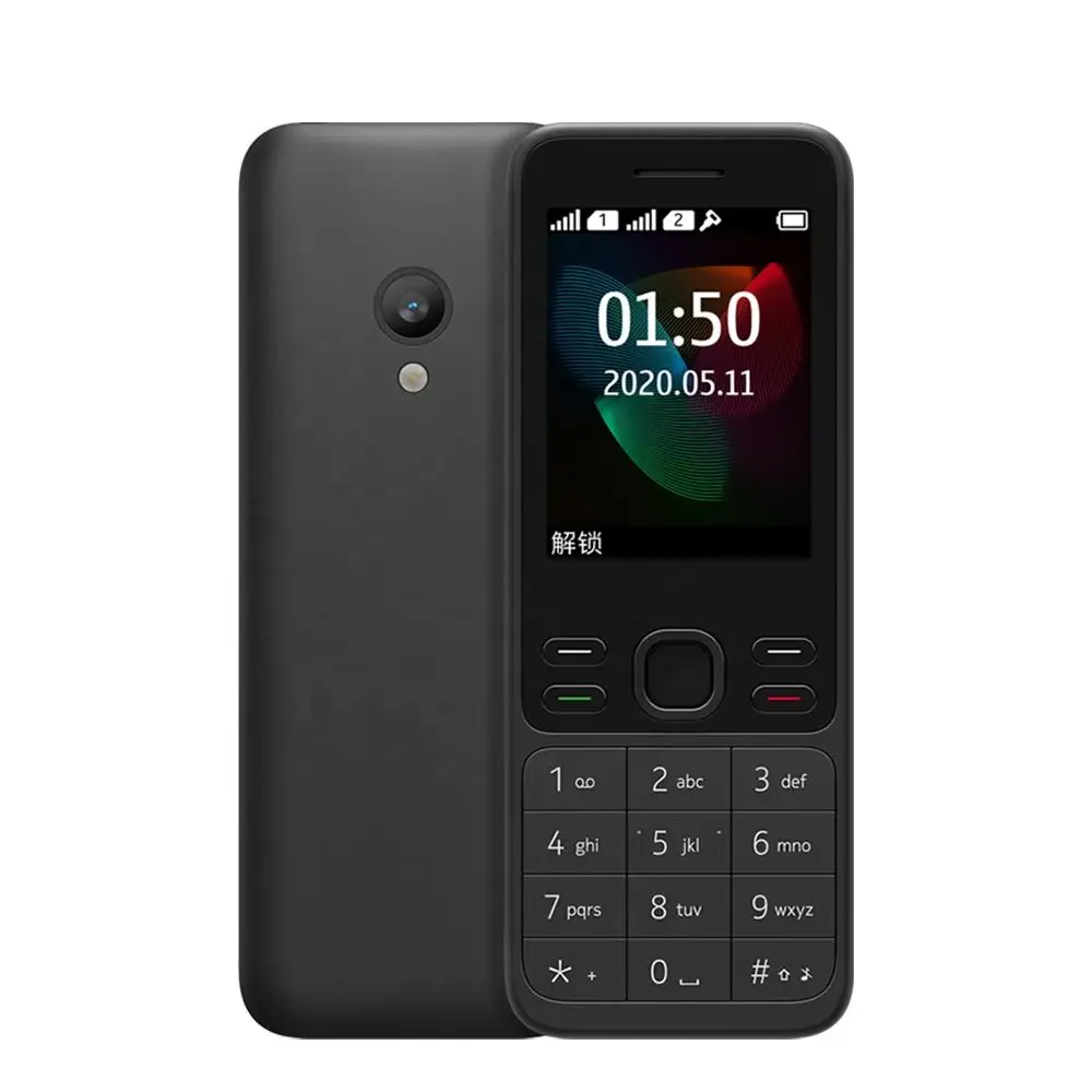 Wholesale Bar feature phone For 150 2020 GSM used mobile phones Original Cheap keypad cellphone 105 106 110 125 216