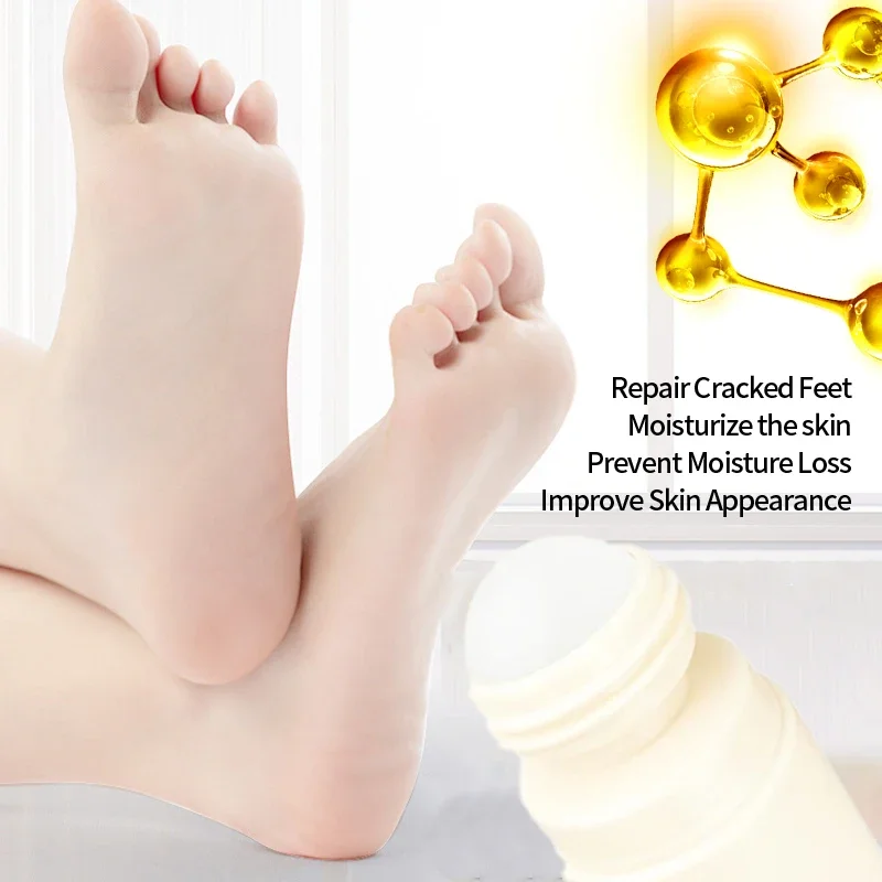 Anti Crack Foot Cream Drying Cracked Peeling Feet Repair Heel Chapped Mask Hand Dead Skin Removal Foot Moisturizing Care Dew