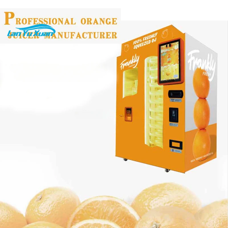 Automatic Self-service Fresh Orange Juice Making Smart Vending Machine for Sale