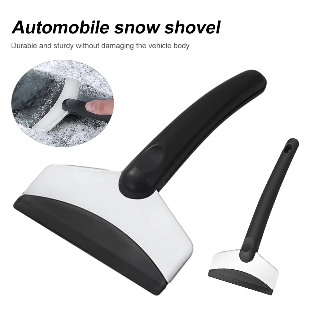 Multifunções Car Snow Shovel, Descongelamento do pára-brisa, Ferramenta Raspador De Gelo, Remoção De Neve De Vidro, Inverno