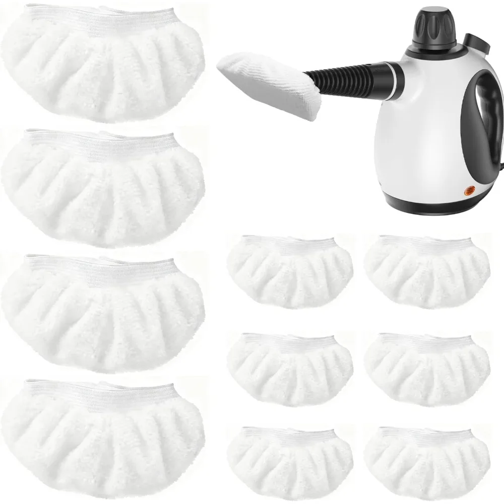 

Universal Microfiber Cloth, Washable Cloth for Steam Cleaners, 10-pack