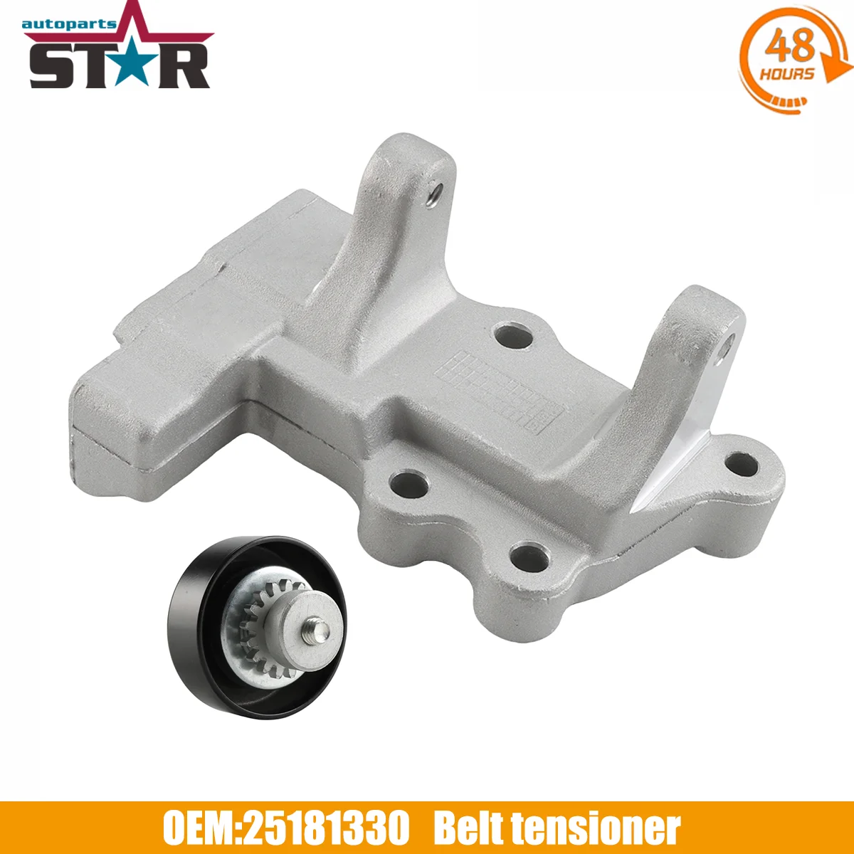 Polea tensora de correa lateral de transmisión 25181330, 2 uds., para Chevrolet Beat 2018-2021 4Cil 1.2Lt para Chevrolet Spark 2011-2015 4Cil 1.2Lt