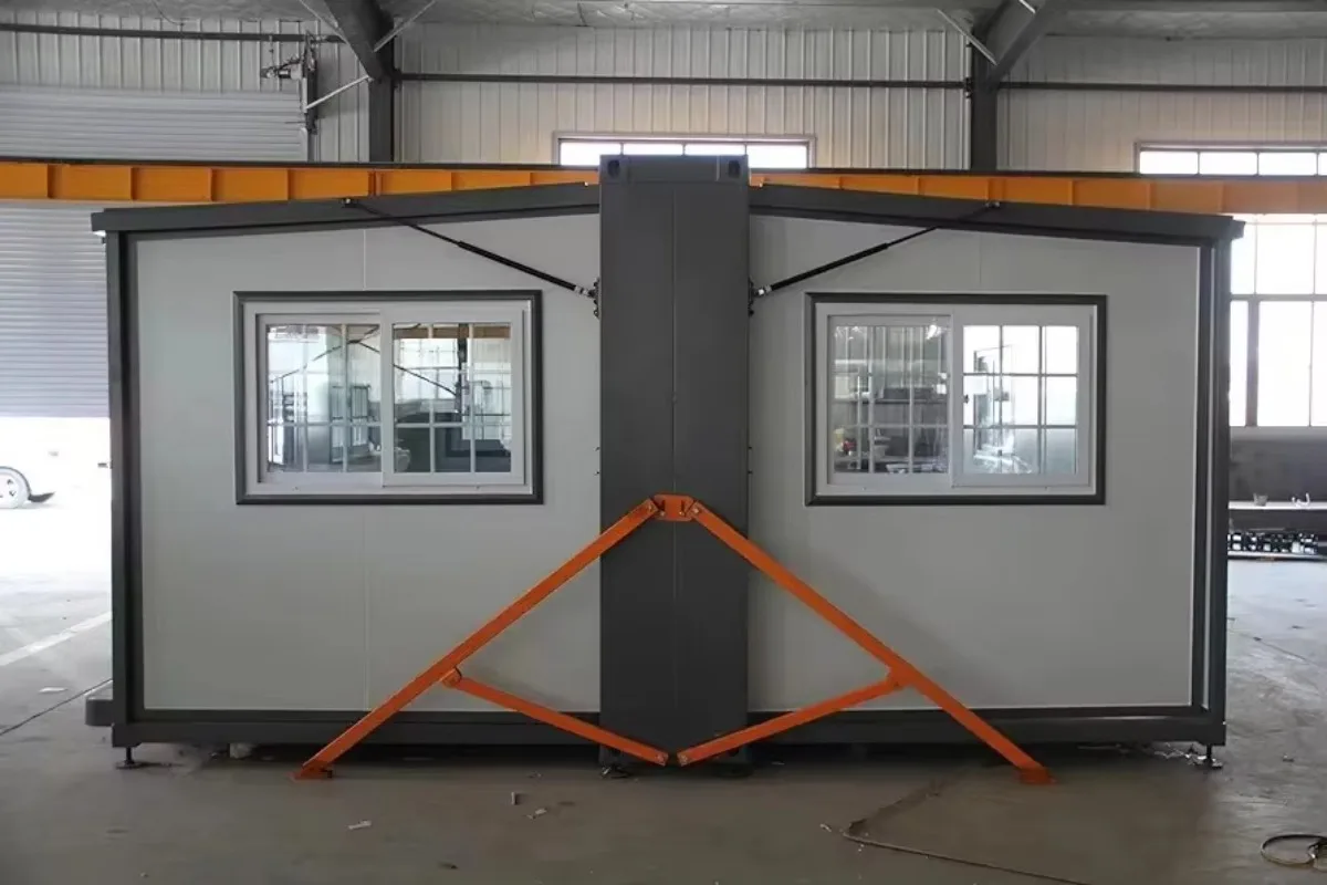 Australian Standards Expandable Design Prefabricated Expandable Container House Solar Panel Easy Installation Portable Movable