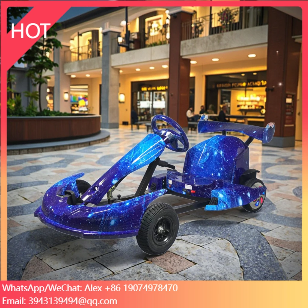 

Электрический мини-карт 36В/250Вт для детей, усиленный, для дрифта, для аренды | Дальность действия 10 км | Сертифицировано CE | Использование в тематических парках и торговых центрах