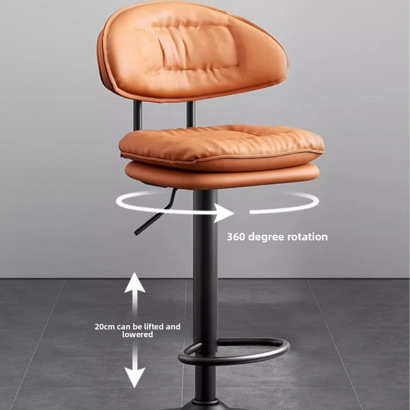 

Exquisite Front Desk Bar Stool Household High Stool Bar Chair Bar Chair Lifting High Stool Cashier Commercial Bar Chair