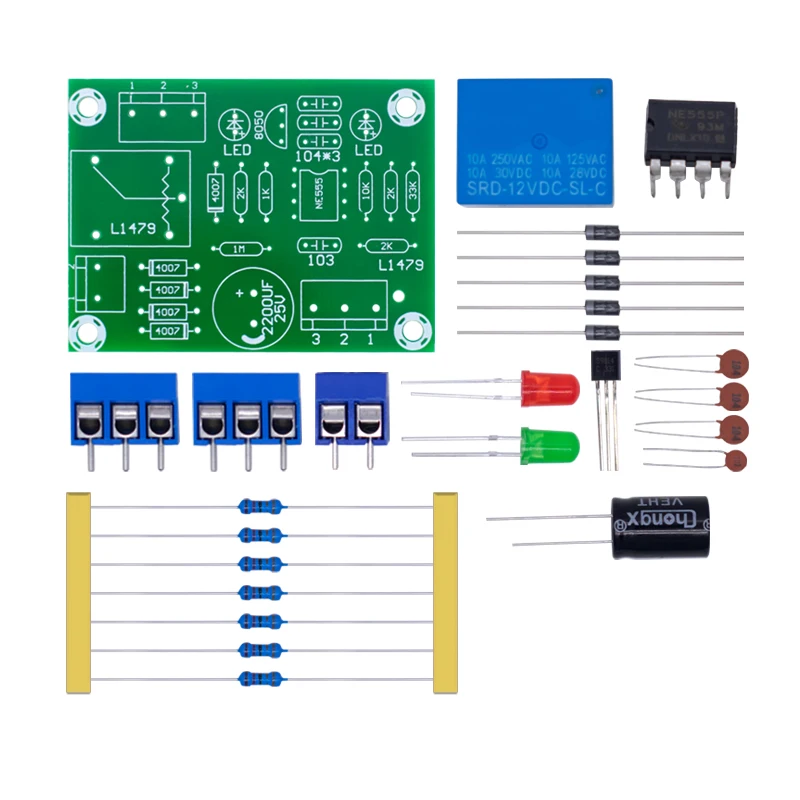 Water Level Controller Switch Liquid Level Sensor Module Automatically Pumping Drainage Protection Controlling Circuit Board