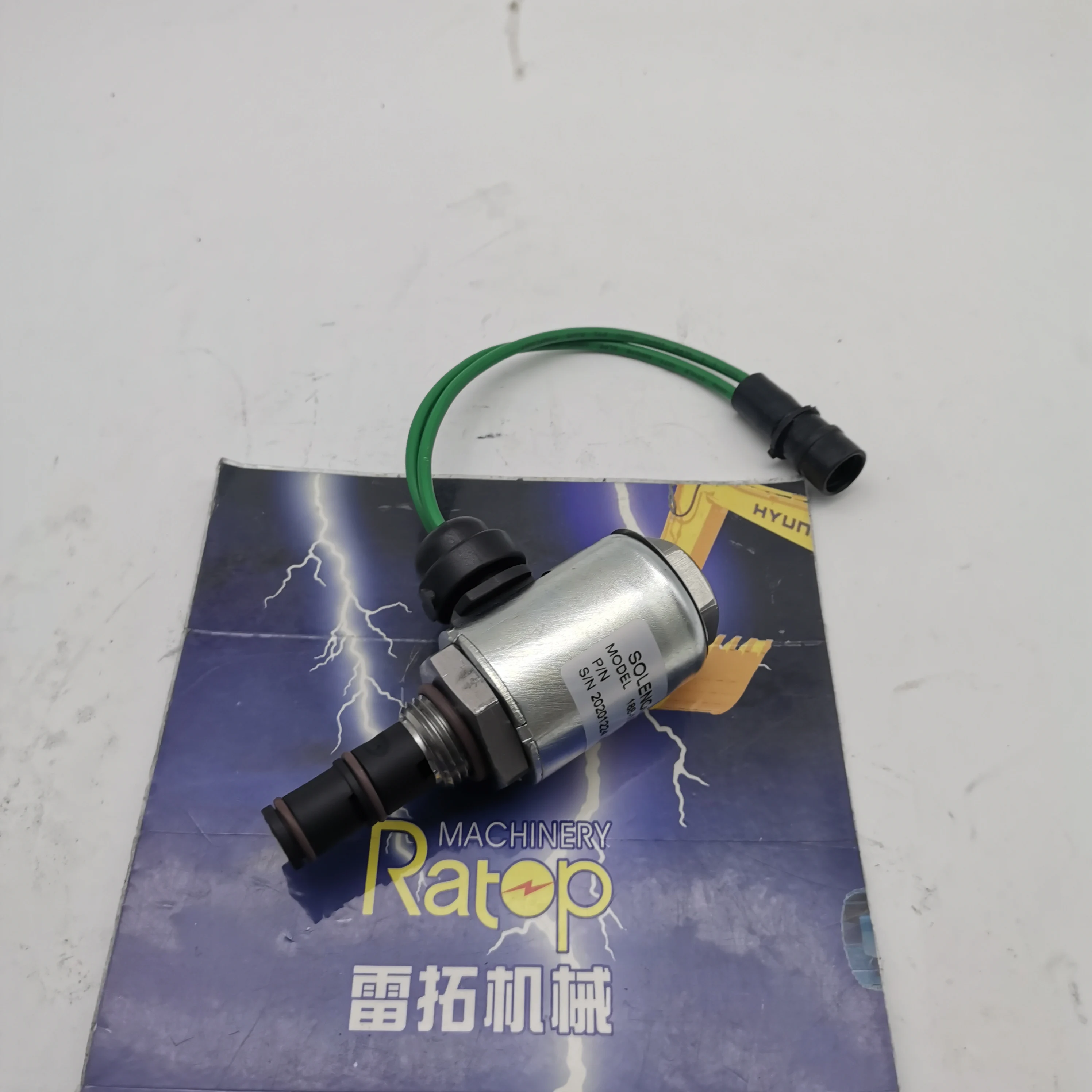 

1861525 9W2739 1370574 D8R 140H Solenoid Valve 9W-2739 137-0574 186-1525 For Excavator