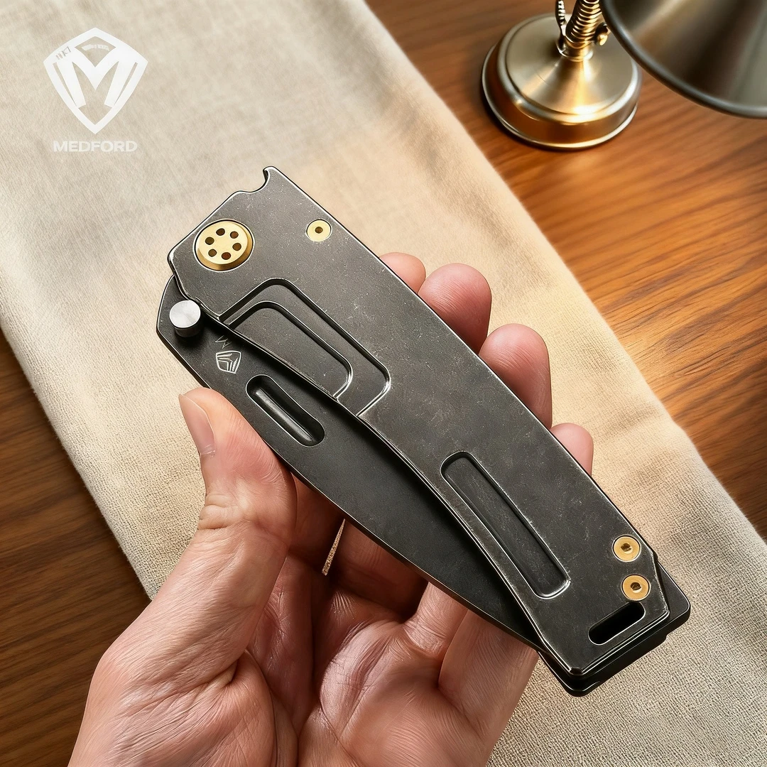 

Medford--Type Heavy-duty Folding Knife, Portable Camping and Adventure Emergency Outdoor Knife, Sharp Fruit Knife