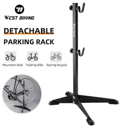 WEST BIKING Detachable Bicycle Parking Rack MTB Road Bike Indoor Garage Storage Stand Bike Repair Stand Maintenance Workstand