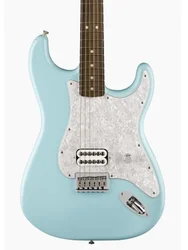 New!!!!!! Daphne-Blue Color Tome Delong ST Electric Guitar, Solid Mahogany Body ,Rosewood Fretboard, White pearl Pickguard