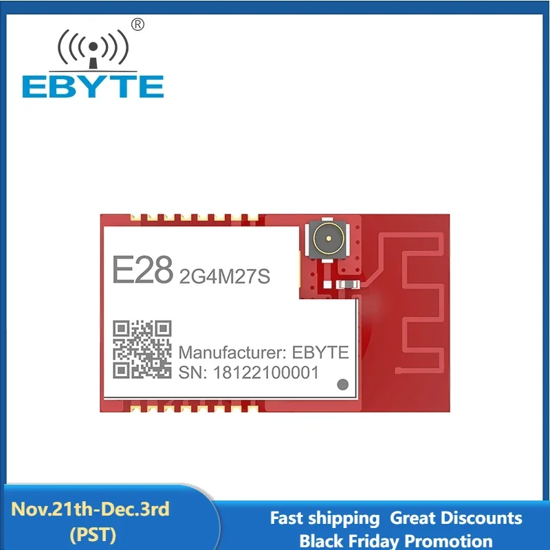 SX1281 LoRa BLE Development Board With PCB Antenna Small SMD 2.4GHz Wireless Module Long Range EBYTE E28-2G4M27S