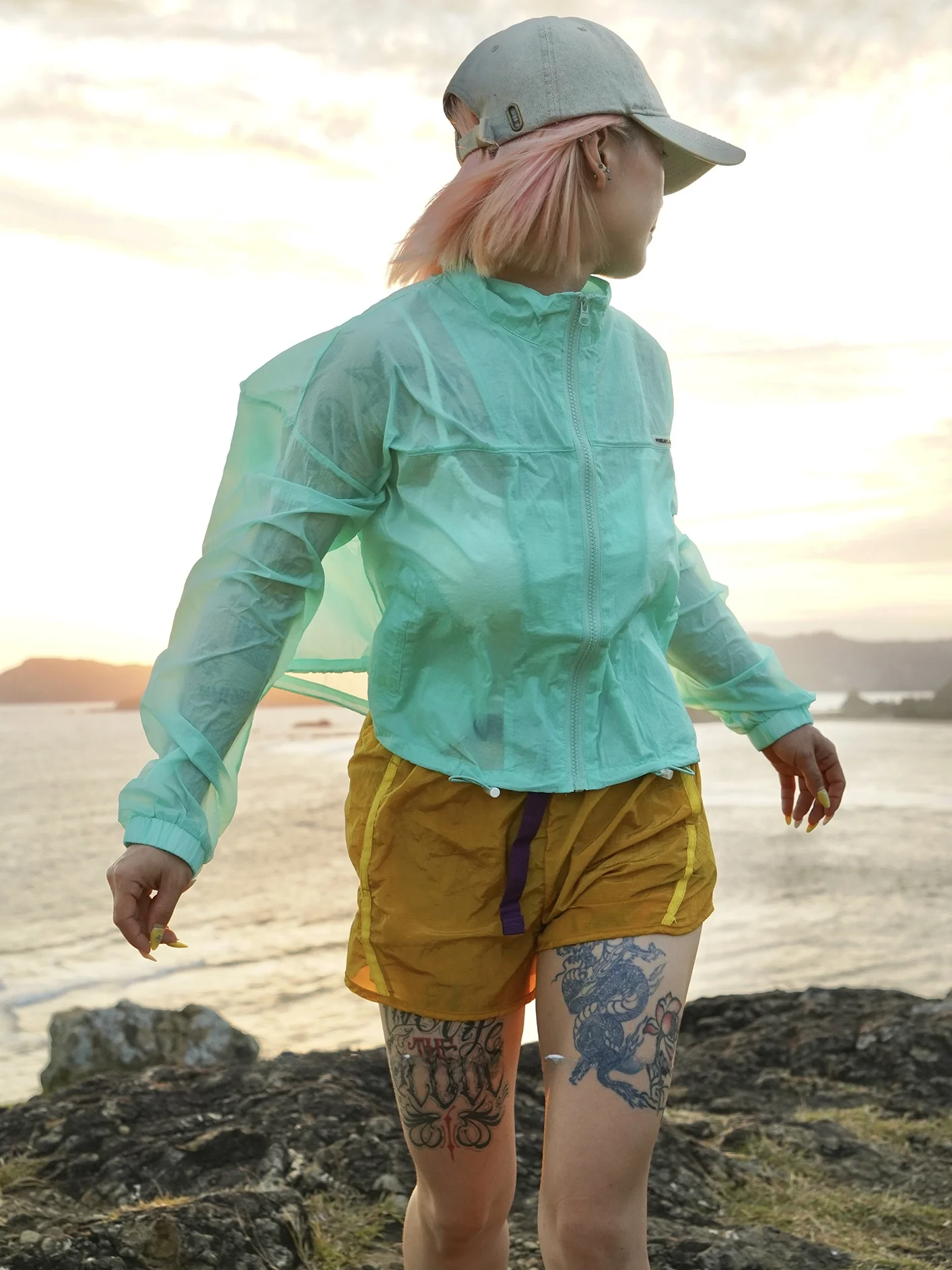 Outdoor Casual Quick Dry Breathable Five-Quarter Shorts for Hiking And Daily Wear Women's Polyester Fiber Straight Leg Short ...