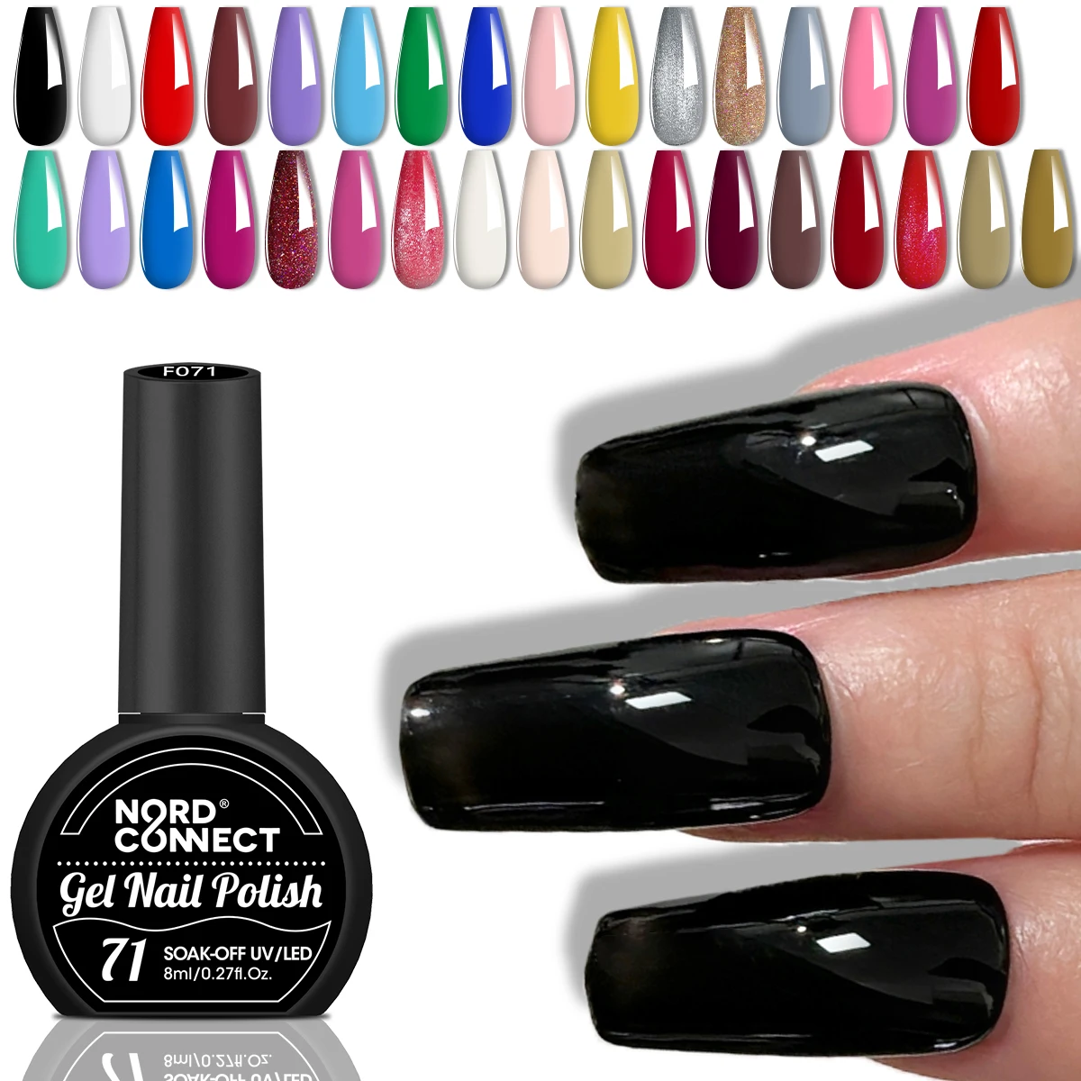 8ml 천연 젤 네일 폴리쉬, 오래 지속되는 빠른 건조, 인기 있는 네일 폴리쉬 색상 젤 네일 폴리쉬, 광택 네일 폴리쉬 시리즈, p