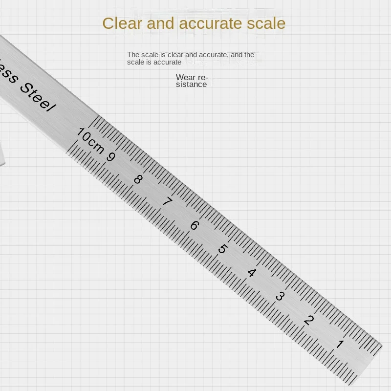 Stainless Steel 180 Degree Protractor Metal Angle Ruler professional Meter Ruler Gauge Finder Goniometer Conveyor Tool