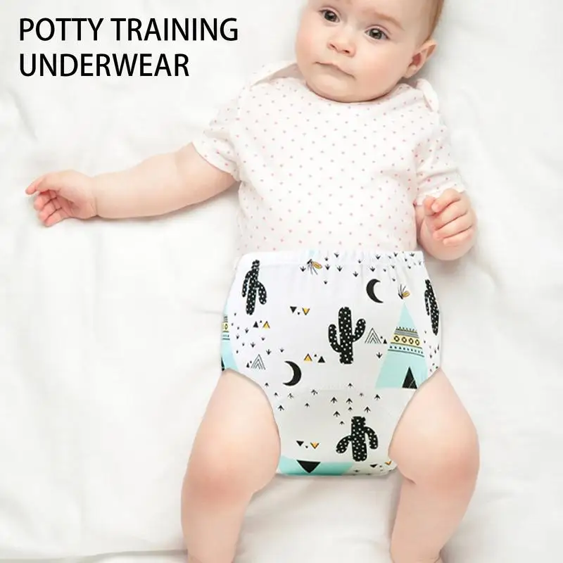 

Potty Training Underwear Reusable Training Pants Toddler Underwear Training Panties Absorbent Training Pants For Toddler