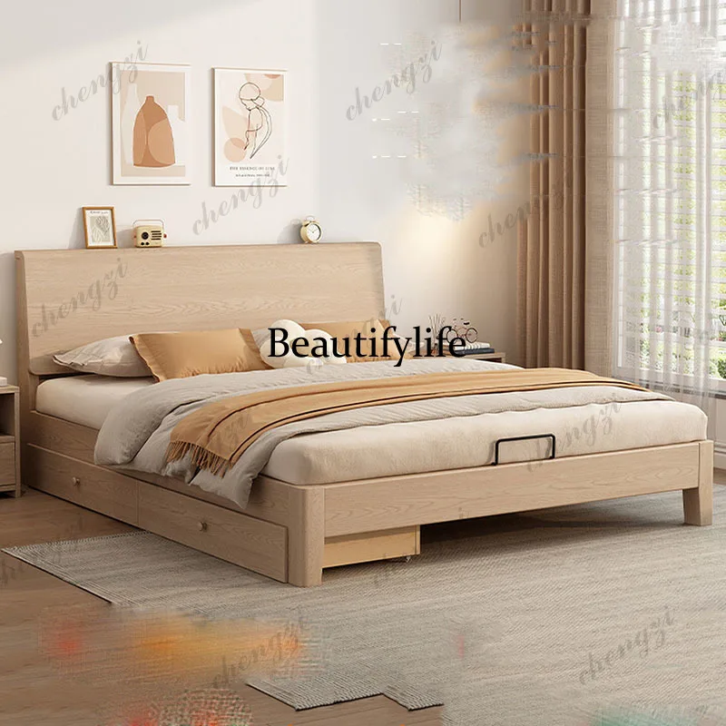 

K182 Double Girls Bed Bedroom Luxury Modern Floor Design Sleeping Princess Bed Mobile Beliche Lounge Suite Furniture