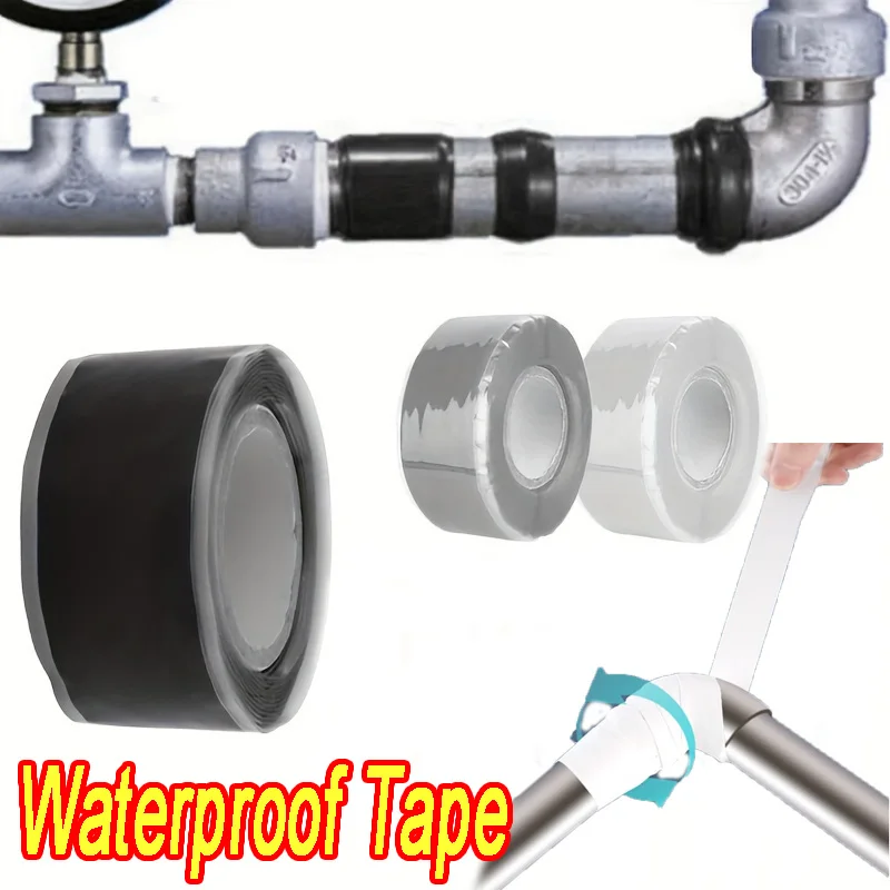 Super Strong Waterproof Stop Tape Leaks Seal Repair Performance Silicone Adhesive Insulating Duct Water Pipe Repair Tapes