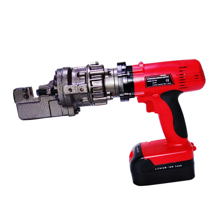 Cordless steel bar cutter