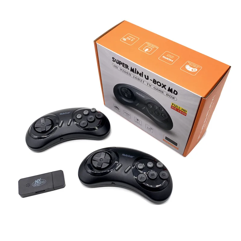 16-bit MD Wireless Retro Video Game Console For Sega Genesis Game Stick HDMI-compatible 590 Games For Sega Mini/Mega Drive