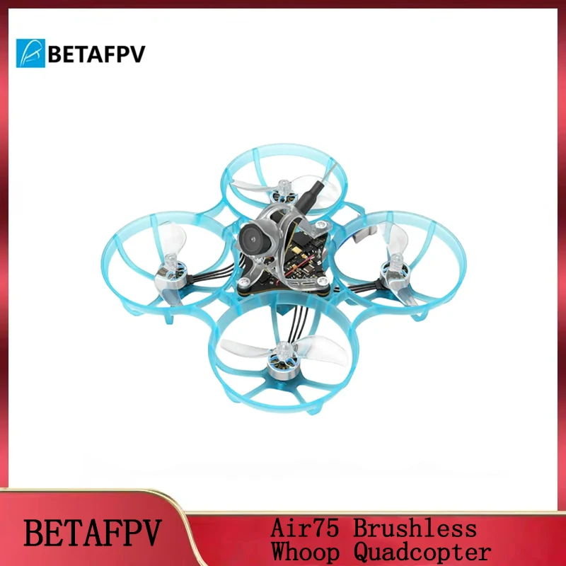 

BETAFPV Air75 ELRS 2.4G (5IN1) FPV Drone Indoor Brushless Lightweight 1S Complete 75mm Coil Drone