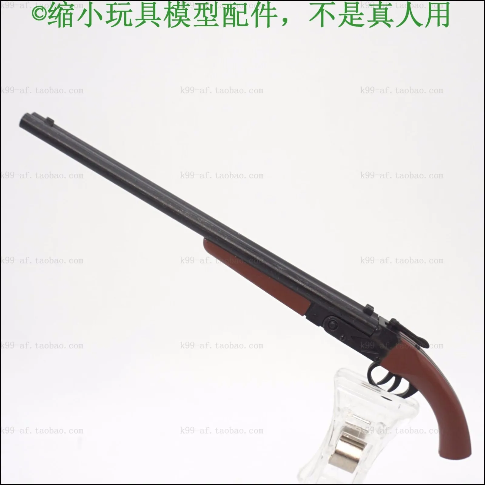 

1:6th Black&Brown Gun Model Cowboy Double Tube Shot F12" Figure Hot Toys