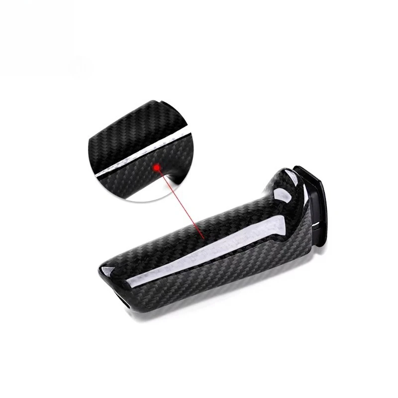 Carbon Fiber Handbrake Set Cover Sticker for X1 1 2 3 4 Series M2 M3 M4 M6 F80 F82 F83 G20 G30 F30 F20 F10 E90