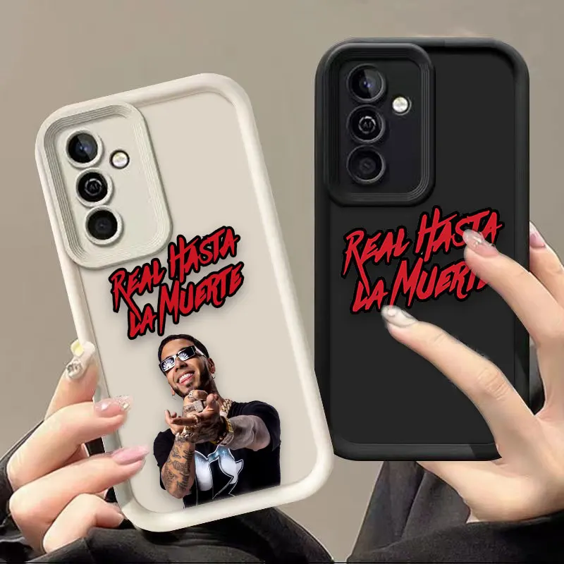 A-Anuel AA Real Hasta La Muerte Phone Case For OPPO REALME C75 C71 C67 C65 C63 C55 C53 C35 C33 C31 C30 C21 C20 C11 GT 6 Cover