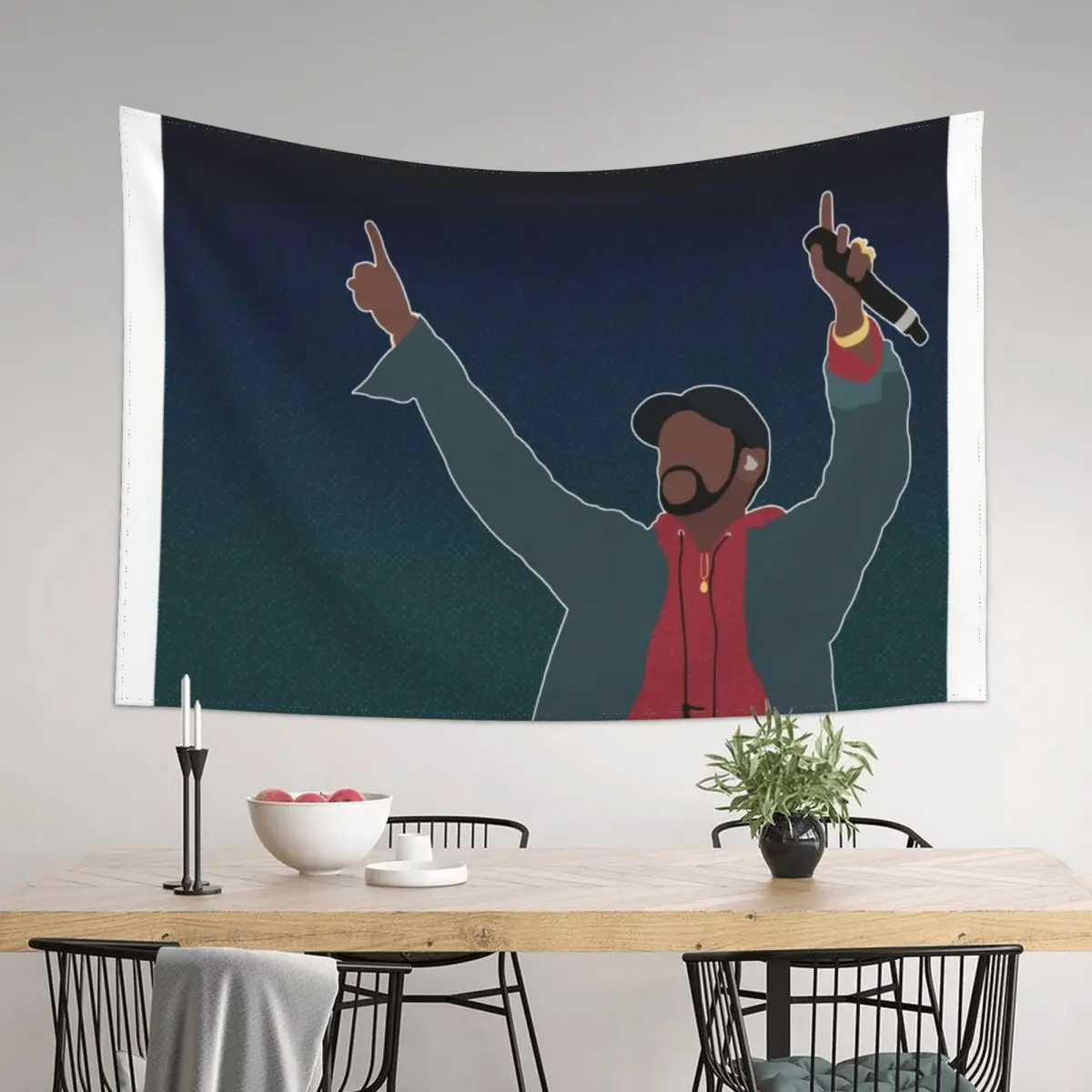 

BIG SEAN Tapestry Home Decorations Kawaii Room Decor Decor For Room Tapestry