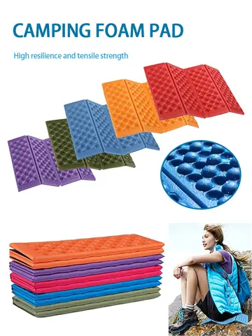 Camping Foam Pad Waterproof Foam Seat for Picnic Hiking Backpacking Mountaineering Trekking Stadium Bleachers Outdoor